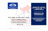 PLAN LOCAL DE SEGURIDAD CIUDADANA - munisjl.gob.pemunisjl.gob.pe/1/wp-content/uploads/2016/03/plsc-2016-final2.pdf · violencia en el distrito de San Juan de Lurigancho. ... Este