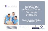 Sistema de Información de Farmacia Rebotica - asturias.es Publica... · Conseguir una documentación completa de todos los proceso de gestión de información de farmacia, ... RESPONSABLES