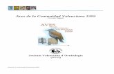 Aves de la Comunidad Valenciana 1999 - ::InterNatura · AVES DE LA COMUNIDAD VALENCIANA 1999 AGRADECIMIENTOS Queremos expresar nuestro más sincero agradecimiento, en primer lugar,