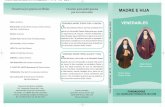 Triptico castellano monjas julio 2016:Maquetación 1 · de Dios y acudí a las Hermanas Carmelitas Teresas de San José para pedir apoyo y mediación a través de la Madre Teresa