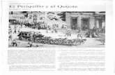 El Periquillo el Quijote - Revista de la Universidad de ... · El Periquillo y el Quijote ... Nos sorprende descubrir en su obra un precipitado desfile ele personajes: ... burlado