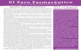 El Faro Farmacéutico - aprofasesevilla.comaprofasesevilla.com/faro/Faro_Farmaceutico_17.pdf · cién estrenado un año que, como es habitual, ha estado lleno de felicitaciones y