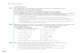Funciones - sacitametam.com · c) La longitud del lado de un polígono regular y su perímetro. d) La calificación en un examen y el número de horas empleadas en su estudio. e)