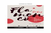 DOSSIER DE PRENSA - revistalaflamenca.com³n... · flamenco, reforzar aprendizajes del currículo escolar, identificar cómo es el arte flamenco (elementos principales, indumentaria,