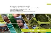 Agenda Regional de Población y Desarrollo después del ...planificacion.gob.ec/wp-content/uploads/downloads/2014/04/Agenda... · en Ecuador Dirección de ... sociales y la economía