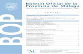 BOPMA 172, año 2017 - Junta de Andalucía · 23. Centro de Ediciones de la Diputacin de Málaga CEDMA. Avenida de los Guindos, 48, ... Telonos 952 069 279 283 a 952 603 844 .bopmalaga.es