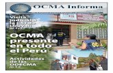 pp. 4 y 5 OCMA presente en todo el Perú - .: Oficina de ...ocma.pj.gob.pe/contenido/boletin/2014/boletin9_2014.pdf · zó un taller de capacitación y control preventivo, en los