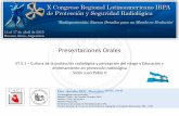 Presentaciones Orales - X Congreso Latinoamericano Tecnicas/ST... · Ex Directora del Consejo de Hemodinamia de la SAC Docente Asociado de la Carrera de Hemodinamia, Angiografía