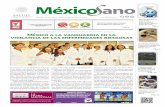 México a la vanguardia en la vigilancia de las ... · quirófanos, se adecuaron salas de hemodinamia y se amplió la consulta externa, entre otras áreas. Puntualizó que una de