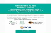 CONEXIÓN TUNEL DEL TOYO - ocudos.com · Una iniciativa de la Gobernación de Antioquia como estrategia para promover el máxi- ... CONEXIÓN TUNEL DEL TOYO DOCUMENTOS TEMÁTICOS