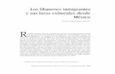 Los libaneses inmigrantes y sus lazos culturales desde Méxicodimensionantropologica.inah.gob.mx/wp-content/uploads/04Dimension... · ... se ubique en la historia. Es natural porque