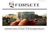 ISSN: Pendiente Facultad de Derecho - forseti.peforseti.pe/media_forseti/revistas/Derecho_Civil_Patrimonial.pdf · el objeto contractual y la transferencia convencional de la propiedad