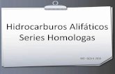 Hidrocarburos Alifáticos Series Homologas - dea.unsj.edu.ardea.unsj.edu.ar/quimica2/3- HIBROCARBUROS ALIFATICOS (1) buena.pdf · Hidrocarburos Aromáticos : PROPIEDADES CARACTERISTICAS