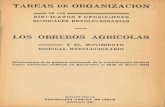 TAREAS DE Con Ir publicación de este primer folleto, ... en el sindicato legal. ... de nuevas centrales sindicales revo'ucionarias (Pe:ú, Honduras), en la