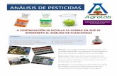 Interpretacion Pesticidas 2012 - agrolab.com.mx · InformaciónTécnicadeanálisispara’laIdentificacióndeRiesgosenlaInocuidad. ’ Residuos’dePesticidas’(Técnicas’deAlta’Resolución:’’Masas/Masas)’