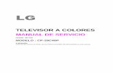 TELEVISOR A COLORES - Diagramasde.comdiagramasde.com/diagramas/otros2/LG CP - 29C40P Chasis MC - 53A.pdf · Estas instrucciones se aplican a los televisores a color provistos con