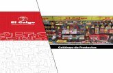 Catálogo de Productos - Inicioelgalgo-sa.com/wp-content/uploads/2017/06/EG_Cat_2017_WEB_FF.pdf · ... producto de la calidad y variedad de todas sus líneas de productos ... en medidas