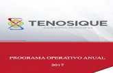 PROGRAMA OPERATIVO ANUAL 2017 - tenosique.gob.mx Operativo... · Resultados (PoR), el Presupuesto basado en Resultados (PbR), y el Sistema Municipal de Evaluación del Desempeño