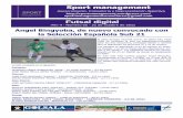 Futsal digital - sportmanagement.files.wordpress.com · Futsal digital Año II - Número 55 - 21 de octubre de 2011 Chito (Unión Africa Ceutí): “Fue duró perder a falta de 7