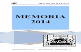 MEMORIA 2014 - afatarifa.files.wordpress.com · mediante el ejercicio de las funciones cognitivas correspondientes. ... Ejercicios de denominación y gnosias. Además, el taller proporciona