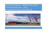 INFORME MENSUAL TERMINAL DE .INFORME T‰CNICO - MARZO 2017 INFORME MENSUAL TERMINAL DE CONTENEDORES