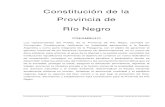 Constitución de la Provincia de Río Negromunicipios.unq.edu.ar/modules/mislibros/archivos/rio...bienes al ingreso, bajo apercibimiento de no recibir emolumento y de cesar en el cargo;