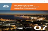 Alianza euro-latinoamericana O7 · Ciudades al mundo O7 O7 Cuadernos para la Internacionalización de las Ciudades Cuadernos para la Internacionalización de las Ciudades O7 Alianza