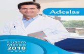 Cuadro Médico 2018 - ofertasegurosalud.com fileCuadro Médico 2018 La Rioja. 1 PRESENTACIÓN..... 5 ATENCIÓN LAS 24 HORAS ...