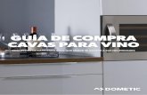 GUÍA DE COMPRA CAVAS PARA VINO - images.vinoteca.esimages.vinoteca.es/media/wysiwyg/vinotecas/dometic/catalogo... · 6 — DOMETIC.COM Precioso diseño en negro con una vistosa puerta
