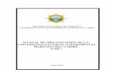 MANUAL DE ORGANIZACIÓN DE LA UNIVERSIDAD …umc.edu.ve/pdf/manuales/10 Manual de Organizacion y la Estructura... · COORDINACIÓN GENERAL DE PLANIFICACIÓN ESTRATÉGICA Y PRESUPUESTO