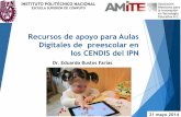 Recursos de apoyo para Aulas Digitales de preescolar en ... · Contacto con la autoridades de COCENDI para desarrollar el diagnóstico y la visita a los CENDI, con el propósito de
