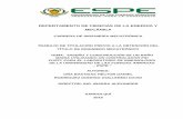 DEPERTAMENTO DE CIENCIAS DE LA ENERGÍA Y MECÁNICArepositorio.espe.edu.ec/bitstream/21000/11535/1/T-ESPE-053012.pdf · ii departamento de ciencias de la energÍa y mecÁnica carrera