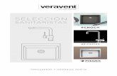 SELECCIÓN - Veraventveravent.com/catalogos/seleccion_sanitaristas_2018.pdf · perfecto para instalación bajo ... 69 € (PVP sin IVA) 629036 65 € (PVP sin IVA) Tabla de corte