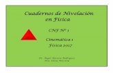 Cuadernos de Nivelación en Física - pataquantum.xyzpataquantum.xyz/wp-content/uploads/2017/07/2017-CNF-1-cinematica.pdf · El lugar donde una persona está se llama posición. La