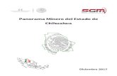 Panorama Minero del Estado de Chihuahua - gob.mx · resolución con magnetometría, geofísica terrestre aplicando los métodos de polarización inducida y resistividad, magnetometría,