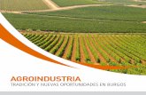 AGROINDUSTRIA - Emprende Rural · 2 2223Año 09fi La agroindustria en la provincia de Burgos Le invitamos a que valore junto a nosotros a través de este cuaderno las posibilidades