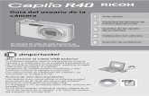 Guía del usuario de la cámara - RICOH IMAGING · En la página P.137 se explica cómo utilizar archivos en formato PDF. El CD-ROM también contiene la versión inglesa de la ...
