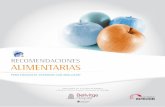 Recomendaciones alimentaRias - aeefegaucher.es · Recomendaciones alimentaRias para pacientes tratados con miglustat desarrollado por la unidad de dietética y nutrición clínica