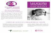 ¿Por qué la Unidad Infantil del Corazón del Hospital San ... · CONTEXTO DEL PROYECTO DE LA UNIDAD INFANTIL DEL CORAZON Con el apoyo de. El Hospital Infantil de San Vicente Fundación