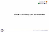 Práctica 1: Intérprete de mandatos - — OCWocw.uc3m.es/ingenieria-informatica/sistemas-operativos/material-de... · Sistemas Operativos Área de Arquitectura y Tecnología de Computadores.