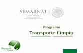 Programa Transporte Limpio - gob.mx · Fuente: Quinta Comunicación Nacional ante la Convención Marco de las Naciones Unidas sobre el Cambio Climático, 2012. Impacto del transporte