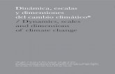 Dinámica, escalas y dimensiones del cambio climático ... · 180 lamelaua revista de ciencias sociales Dinámica, escalas y dimensiones del cambio climático* / Dynamics, scales