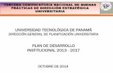 UNIVERSIDAD TECNOLÓGICA DE PANAMÁtelescopi.espol.edu.ec/wp-content/uploads/2015/09/09-Plan-de... · universidad tecnolÓgica de panamÁ direcciÓn general de planificaciÓn universitaria