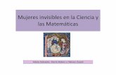 Mujeres invisibles en la Ciencia y las Matemticas.ppt) .culta, interesada por la filosof­a y la
