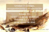 Estudio 32: Inminencia del día de Jehová (Sofonías 1.1 a 2 ...iglesiabiblicabautista.org/archivos/.../sofonias/...dia_de_jehova.pdf · Verdad Central El día de Jehová, anunciado