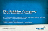 The Robbins Company - AATESaates.org.ar/images/eventos/2012-jor2/pdf/02-Rolando-Justa.pdf · The Robbins Company ... RESUMEN DE LOS MÉTODOS DE PERFORACIÓN DE TÚNELES DE SERVICIO.