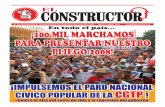 EL CONSTRUCTOR - FTCCP · 2016-05-25 · Para garantizar el cumplimiento de ese nefasto propósito, el régimen de García no ha tenido el menor reparo en asegurar la ocupación militar