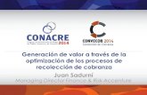 Juan Sadurní - CREVOLUTION · Identificamos tres etapas de madurez en el proceso de cobranza y recuperación de clientes Etapas de madurez… Etapa I Cobranza Etapa II Recuperación