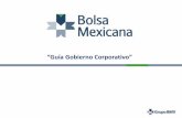 Guía Gobierno Corporativo - bmv.com.mx · Mecanismo que sirve de guía a la administración del negocio para asegurar niveles de eficiencia y garantizar la calidad, oportunidades