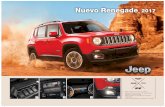 Nuevo Renegade 2017 - Jeep® México. · Freno de estacionamiento eléctrico Ganchos de sujeción en área de cajuela Guantera iluminada Llanta de refacción de tamaño normal con